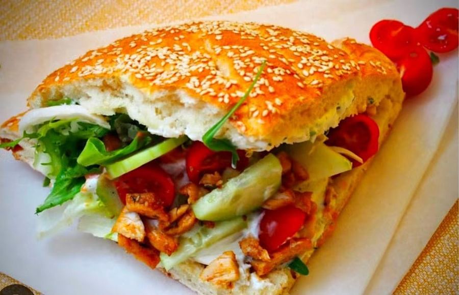 Kebab in bun